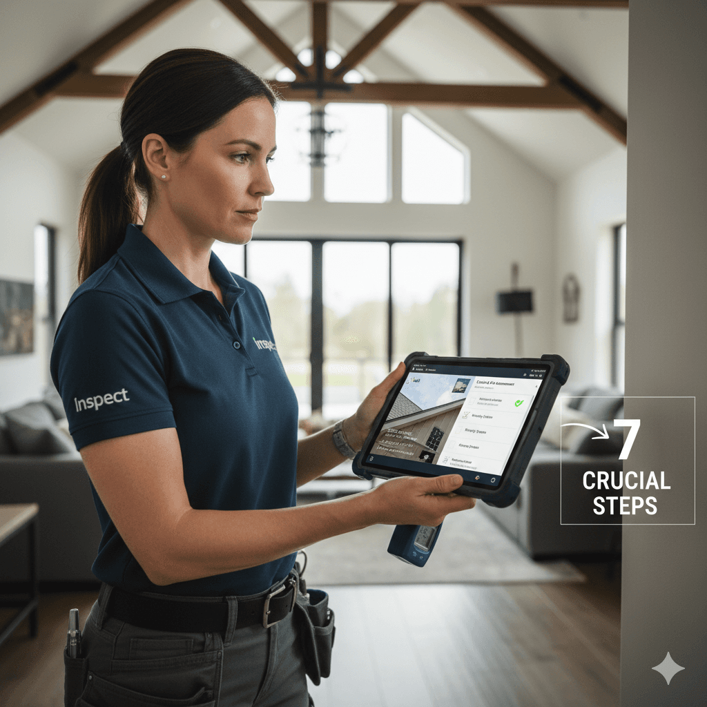 Professional inspection report generated instantly